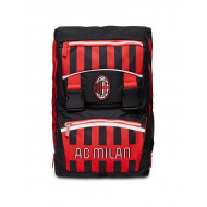 ZAINO SCUOLA ESTENSIBILE AC MILAN BIG GLORY & HONOUR 45X30X27CM ZAINO SDOPPIABILE OFFICIAL PRODUCT FOOTBALL SEVEN ITALY