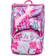 ZAINO SCUOLA SDOPPIABILE BIG SJ GANG SEA BEAUTY GIRL 27X41X22CM28L.LO ZAINO CON PULSANTE CHE AZIONA LA PINNA SEVEN ITALY