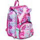 ZAINO SCUOLA SDOPPIABILE BIG SJ GANG SEA BEAUTY GIRL 27X41X22CM28L.LO ZAINO CON PULSANTE CHE AZIONA LA PINNA SEVEN ITALY