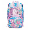 ZAINO SCUOLA SDOPPIABILE BIG SJ GANG UNIWING GIRL 27X41X22CM28L.LO ZAINO CHE MUOVE LE ORECCHIE A TUO COMANDO SEVEN ITALY