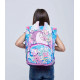 ZAINO SCUOLA SDOPPIABILE BIG SJ GANG UNIWING GIRL 27X41X22CM28L.LO ZAINO CHE MUOVE LE ORECCHIE A TUO COMANDO SEVEN ITALY