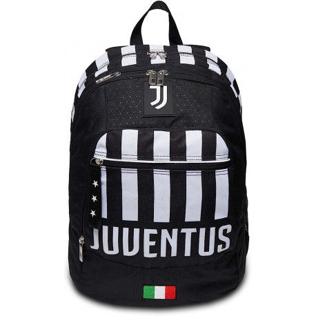 ZAINO SCUOLA ADVANCED DOPPIO SCOMPARTO FC JUVENTUS GLORIOS WIN FOOTBALL 42X33X22CM OFFICIAL PRODUCT SEVEN ITALY