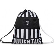 ZAINO A SACCA EASY BAG FC JUVENTUS GLORIOUS WIN BIANCONERA 37X47CM SPALLACCI BIANCONERI PRODOTTO UFFICIALE SEVEN ITALY