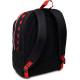 ZAINO SCUOLA ADVANCED DOPPIO SCOMPARTO AC MILAN GLORY & HONOUR FOOTBALL 43X32X21CM OFFICIAL PRODUCT SEVEN ITALY