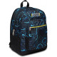 ZAINO SCUOLA FREETHINK ORGANIZZATO SEVEN 7.1 CON CUFFIE GAMING MICROFONO LUCI LED BALLON 43X31X24CM 2 ZIP GARANZIA4 ANNI