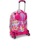 ZAINO SCUOLA TROLLEY JACK 3WD+ SJ GANG UNISELFIE GIRL SPINNER DIMENSIONI 51X39X27CM CAPACITA 34LT SEVEN SPA ITALY