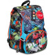 ZAINO SCUOLA SDOPPIABILE BIG SJ GANG RUSHPACK BOY 27X41X22CM28L.LO ZAINO CHE CAMBIA QUANDO VUOI TU! SEVEN JUNIOR ITALY