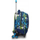 ZAINO SCUOLA TROLLEY JACK 3WD+ BOYANIMAL 3 RUOTE IN 1 ZAINO CON TROLLEY SGANCIABILE 37X51X27CM SEVEN JUNIOR ITALY
