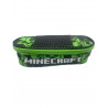 ASTUCCIO OVALE SCUOLA ORGANIZZATO MINECRAFT+PIXEL PER PERSONALIZZARE VERDENERO 23X11X9,5CM DA PANINI SCUOLA ITALY