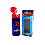 BORRACCIA SPIDER MAN MARVEL IN ACCIAIO INOX 304 FREDDO 24H.CALDO 12H TENUTA STAGNA SENZA BPA FREE NO ALCOL SEVEN ITALY