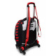 ZAINO TROLLEY SCUOLA ORGANIZZATO SGANCIABILE JACK 3WD AC MILAN GLORY & HONOUR 48X37X22CM OFFICIAL PRODUCT SEVEN ITALY