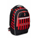 ZAINO TROLLEY SCUOLA ORGANIZZATO SGANCIABILE JACK 3WD AC MILAN GLORY & HONOUR 48X37X22CM OFFICIAL PRODUCT SEVEN ITALY