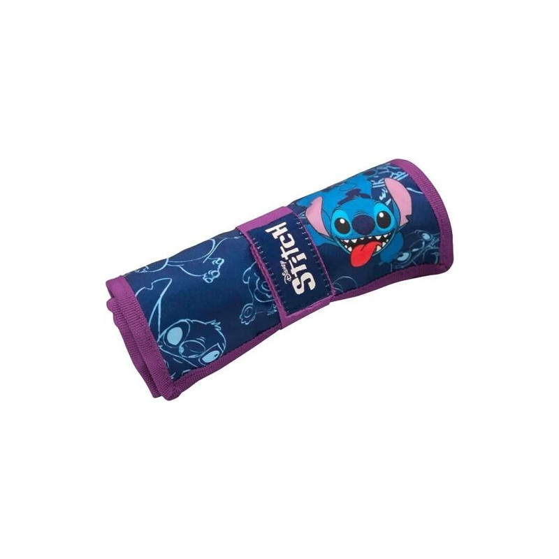 ASTUCCIO SCUOLA ROLL PENCIL LILO & STITCH DISNEY 43PZ ACCESSORI SCUOLA  PENNARELLI PASTELLI 3.8 SEVEN OFFICIAL PRODUCT - Parole e Pensieri