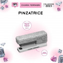 PINZATRICE DA TAVOLO CHIARA FERRAGNI 12,5X6X4CM CON STRASS SPILLATRICE ELEGANTE PIGNA SCUOLA ITALY