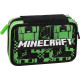 ASTUCCIO SCUOLA 3 ZIP A LIBRO MINECRAFT+ PIXEL PER PERSONALIZZARE INTERNO 45 PZ.GIOTTO+ACCESSORI PANINI SCUOLA ITALY