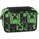 ASTUCCIO SCUOLA 3 ZIP A LIBRO MINECRAFT+ PIXEL PER PERSONALIZZARE INTERNO 45 PZ.GIOTTO+ACCESSORI PANINI SCUOLA ITALY