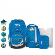 ZAINO INNOVATIVO SCUOLA E TREKKING ERGOBAG PACK 2:0 SET 4 PEZZI ZAINO+ZAINETTO+ASTUCCIO ARREDATO+ASTUCCIO ROUND SCUOLA