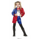 COSTUME CARNEVALE HARLEY QUINN 7/9 ANNI PANTALONCINI MAGLIA-GIACCA PER TRAVESTIMENTI A TEMA THE JOKER BATMAN NO ACCESSO