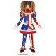 COSTUME CLOWN HORROR 3/4 ANNI VESTITO E PANTALONI PER TRAVESTIMENTI DI HALLOWEEN CARNEVALE PAGLIACCIO AMERICA NO ACCESSOR