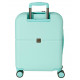 TROLLEY DA VIAGGIO ABS 4 RUOTE PEPE JEANS LONDON HIGHLIGHT TURCHESE 40X55X20CM VALIGIA DA CABINA CHIUSURA A COMBINAZIONI