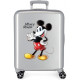 TROLLEY DA VIAGGIO JOYFULMICKEY DISNEY ORIGINAL VALIGIA RIGIDA ABS 4 RUOTE BAGAGLIO DA CABINA 38X20X55CM CHIUSURE A COMB