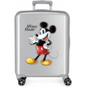 TROLLEY DA VIAGGIO JOYFULMICKEY DISNEY ORIGINAL VALIGIA RIGIDA ABS 4 RUOTE BAGAGLIO DA CABINA 38X20X55CM CHIUSURE A COMB