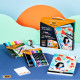 SET BIC INTENSITY MANGA STATIONERY SET 20 FINELINERS DUAL TIP + 1 NOTEBBOK + 1 CAHER + 1 WASHI TAPE