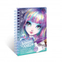 KIT ARTISTICO NEBULOUS STARS LIBRO CON QUADRI DA METALLIZZARE IMMAGINI DA CREARE+PENNA ADESIVA PER CARTA+STORIA SADORA