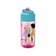 BORRACCIA ECOZEN TRASPARENTE CON BECCUCCIO 430ML BARBIE CON STAMPA BAMBOLINE ORIGINAL PRODUCT REAL TRADE ITALY