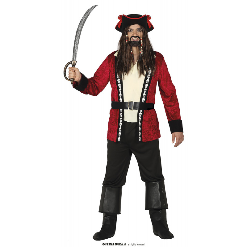 Costume pirata bambino vestito corsaro bucaniere 67159