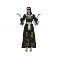 COSTUME CARNEVALE EGIZIANA TG.M VESTITO CLEOPATRA C/DIADEMA COLLETTO CINTURA TRAVESTIMENTI A TEMA ANTICO EGITTO NO ACCES