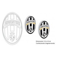 GOMMA GRANDE PER CANCELLARE LOGO FC JUVENTUS ORIGINAL 9X5CM.OVALE PRODOTTO UFFICIALE NEMESI ITALY