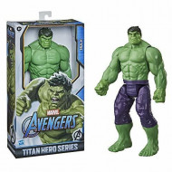 MARVEL AVENGERS TITAN FIGURA INCREDIBILE HULK GIOCATTOLO IN PLASTICA 30CM SUPER EROE UOMO VERDE OFFICIAL PRODUCT HASBRO