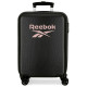 TROLLEY DA VIAGGIO ABS 4 DOPPIE RUOTE REEBOK LUCIA NERO 55X38X20CM VALIGIA BAGAGLIO A MANO DA CABINA OFFICIAL PRODUCT