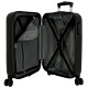 TROLLEY DA VIAGGIO ABS 4 DOPPIE RUOTE REEBOK LUCIA NERO 55X38X20CM VALIGIA BAGAGLIO A MANO DA CABINA OFFICIAL PRODUCT