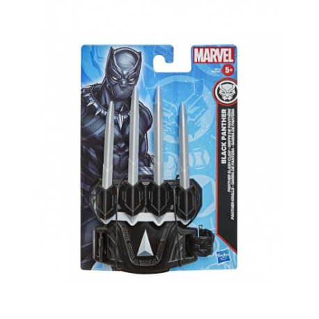 GUANTO CON ARTIGLI RETRATTILI BLACK PANTHER ACCESSORI PER TRAVESTIMENTI DI CARNEVALE SUPEREROE 5+ANNI MARVEL HASBRO