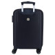 TROLLEY DA VIAGGIO RIGIDO ABS 4 DOPPIE RUOTE REEBOK BLU SCURO 38X55X20CM VALIGIA BAGAGLIO A MANO CABINA OFFICIAL PRODUCT