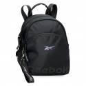 ZAINO MINI REEBOK LINDEN BLACK 27X32X10CM 1 ZIP TASCA CON ZIP ZAINETTO NERO SCUOLA E TEMPO LIBERO OFFICIAL PRODUCT