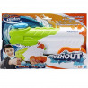 PISTOLA NERF SUPERSOAKER BLASTER WASHOUT CONTIENE 650ML ACQUA GIOCATTOLO 35X19CM BAMBINI 6+ ANNI HASBRO OFFICIAL PRODUCT