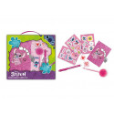 SET DISNEY JUNIOR STITCH LIBRODIARIO SEGRETO GLITTER CON LUCCHETTO+PENNA POMPOM+PENNA MAGICA+TIMBRO+INCHIOSTRO+STICKER