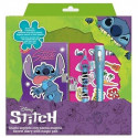 SET DISNEY JUNIOR STITCH LIBRODIARIO SEGRETO CON LUCCHETTO CON 2 CHIAVI +1 PENNA MAGICA +1 PENNA CLIP+2 FOGLI DI STICKER