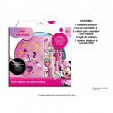 SET DISNEY JUNIOR MINNIE LIBRODIARIO SEGRETO CON LUCCHETTO CON 2 CHIAVI + 1 PENNA MAGICA + 1 PENNA CLIP OFFICIAL PRODUCT