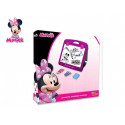 SET LAVAGNETTA PORTATILE MINNIE DISNEY JUNIOR CONTIENE 1 LAVAGNA 5 FOGLI DA COLORARE 4 PASTELLI A CERA 4GESSETTI 1SPUGNA