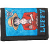 PORTAFOGLIO VELCRO A STRAPPO ONE PIECE 13X8,5X1,5CM ZIP PORTAMONETE TOEI ANIMATION OFFICIAL PRODUCT PANINI SCUOLA ITALY