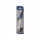 SET 2PZ COMPASSO SCUOLA CLASSIC EXPORT 15CM + ASTUCCINO MINE DI RICAMBIO QUALITÀ GARANTITA ARICCI MADE IN ITALY
