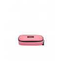 ASTUCCIO SCUOLA OVALE EASTPAK CON ZIP E TASCA INTERNA CON ZIP E PATTINA PORTAPENNE OVAL SINGLE SUMMER PINK
