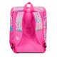 ZAINO SCUOLA PRIMINO SJ GANG UNICORN LED GIRL 27X36X19CM 21LITRI MONOSCOMPARTO 2 TASCHE MULTICOLOR SEVEN JUNIOR ITALY