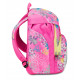 ZAINO SCUOLA PRIMINO SJ GANG UNICORN LED GIRL 27X36X19CM 21LITRI MONOSCOMPARTO 2 TASCHE MULTICOLOR SEVEN JUNIOR ITALY