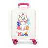 TROLLEY DA VIAGGIO ARISTOCATS MARIE IN WHITE DISNEY ORIGINAL RIGIDO ABS 4RUOTE 33X50X20CM VALIGIA DA CABINA BIANCA