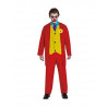 COSTUME CARNEVALE CLOWN JOKER TG.L CAMICIA/C/CRAVATTA/PANTALONI/GIACCA/C/GILET PER TRAVESTIMENTI A TEMA BATMAN NO ACCESS